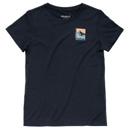 Camiseta de mujer Devold Classic "Summit" Tee Wmn negro INK