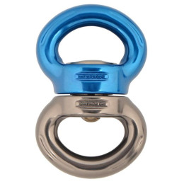 Eje giratorio DMM Axis Swivel Small plata/azul Titanium/Blue