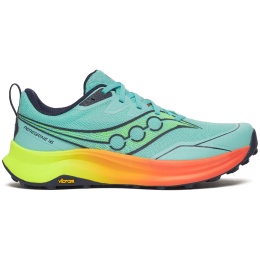 Zapatillas de carrera para hombre Saucony Peregrine 16 turquesa splash/citron