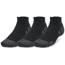 Juego de calcetines Under Armour Performance Tech 3pk Low negro Black / Black / Jet Gray