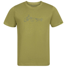 Camiseta de hombre Alpine Pro Noger verde GREEN OASIS VARIANTA PA