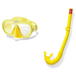 Juego de buceo Intex Adventure Swim Set 55642 amarillo
