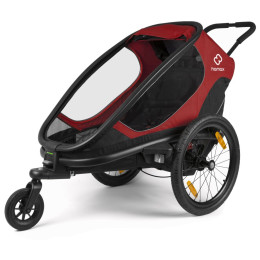 Remolque para bicicleta Hamax Outback one rojo/negro