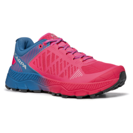 Zapatillas de carrera para mujer Scarpa Spin Ultra Wmn rosa Rose Fluo- Blue Steel