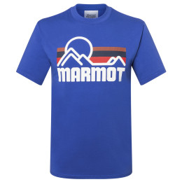 Camiseta de hombre Marmot Coastal Tee SS azul Trail Blue