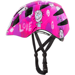 Casco para niños Etape Kitty rosa Pink