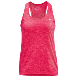Camiseta sin mangas para mujer Under Armour Tech Tank - Twist rosa Penta Pink / Knock Out / Metallic Silver