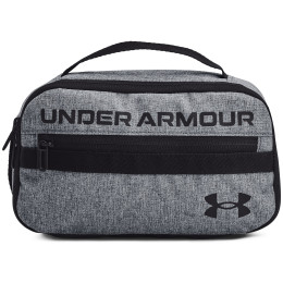 Funda de viaje Under Armour Contain Travel Kit gris PitchGrayMediumHeather/Black/Black