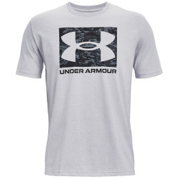 Camiseta de hombre Under Armour ABC Camo Boxed Logo SS gris claro Mod Gray Light Heather / / Mod Gray Light Heather