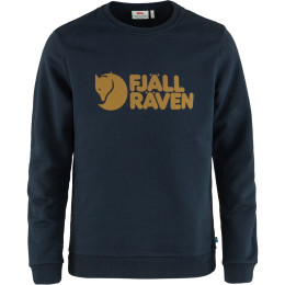 Sudadera de hombre Fjällräven Logo Sweater M azul oscuro Dark Navy