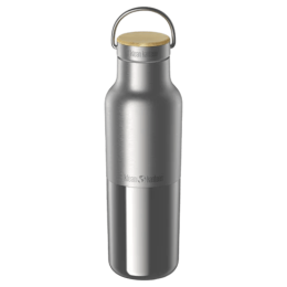 Termo Klean Kanteen Rise Reflect 16oz (w/ Bamboo Cap) plata Brushed Stainless