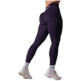 Mallas de mujer Nebbia High-waisted push-up leggings Power violeta Dark purple