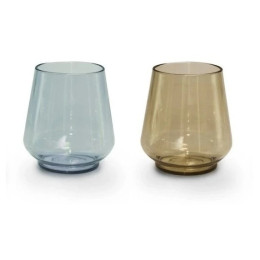Juego de vasos Omada Tritan Pangea glass 0,35L 2-set mix1