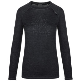 Camiseta funcional de mujer Kilpi Mavora Top-W negro