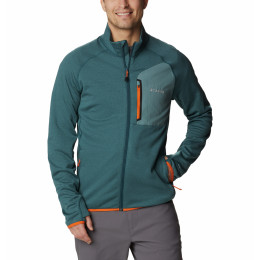 Sudadera de hombre Columbia Triple Canyon™ Full Zip azul/verde Night Wave