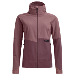 Chaqueta softshell de mujer Ortovox Venet Softshell Hooded Jacket rosa-vileta Dusk Rose