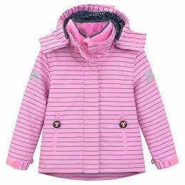 Chaqueta para niños DucKsday Detachable Fleece Jacket Em rosa Pink/Green