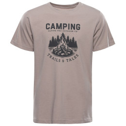 Camiseta de hombre Alpine Pro Morol beige ATMOSPHERE VARIANTA PB