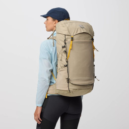 Mochila de senderismo Fjällräven Kajka X-Lätt 45 S/M gris fossil