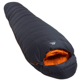 Saco de dormir de plumón Mountain Equipment Glacier 300 Long Men's azul oscuro Obsidian