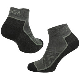 Calcetines MOOA Merino Adventure Low verde Green