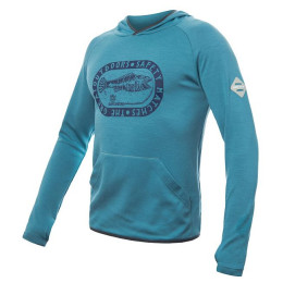 Sudadera de hombre Sensor Merino Upper Outdoors azul claro mint blue