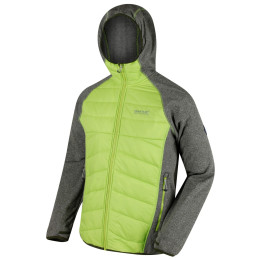 Chaqueta de hombre Regatta Andreson III Hybr gris RaceGrn/Lime (70Q)