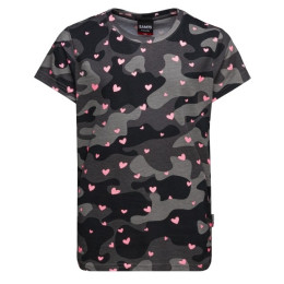Camiseta para niños Sam73 Heidi negro