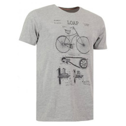 Camiseta de hombre Loap Angel gris oscuro Darkgrey