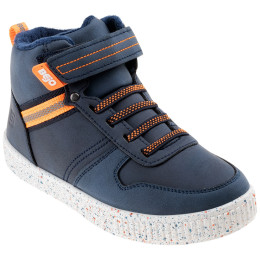 Calzado para niños Bejo Burry Mid Jr azul/naranja Navy/Orange/Reflective