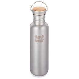 Botella de acero inoxidable Klean Kanteen Reflect w/Bamboo Cap 800 ml