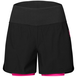 Pantalones cortos de ciclismo para mujer Etape Claudia negro/rosa černá/růžová