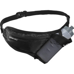 Riñonera de carrera Salomon Active Belt With Bottle negro black
