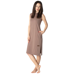 Vestido de mujer Drexiss Maxišaty Coffee