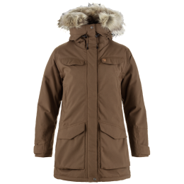 Chaqueta de mujer Fjällräven Nuuk Lite Parka W marrón Dark Oak