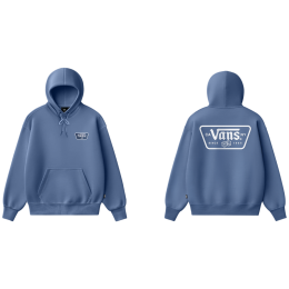 Sudadera de hombre Vans Knu Patch Pullover azul True Navy