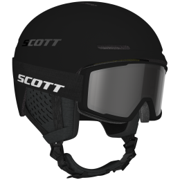 Juego de casco y gafas Scott Track + Trace negro black