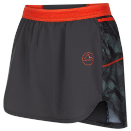 Falda de mujer La Sportiva Auster Skirt W gris Carbon/Cherry Tomato