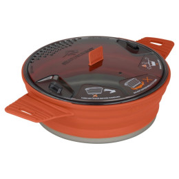 Olla plegable Sea to Summit X-Pot 1.4 rojo Rust