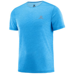 Camiseta de hombre Salomon Cosmic Crew SS Tee M azul claro Blithe