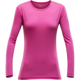 Camiseta de mujer Devold Breeze Woman Shirt watermelon rosa Watermelon