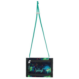 Cartera Baagl Peněženka na krk negro/verde Chill GRS