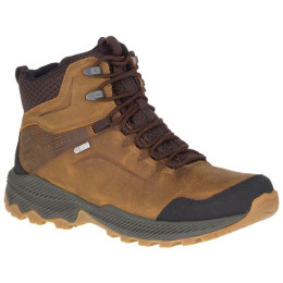 Calzado de hombre Merrell Forestbound Mid WP marrón MerrellTan
