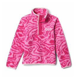 Sudadera para niños Columbia Helvetia™ II Printed Half Snap Fleece Guava pink Topo rosa Guava pink Topo