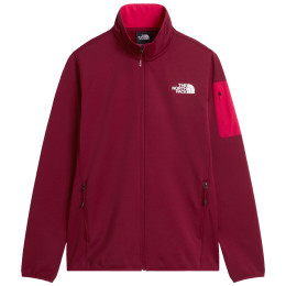 Sudadera de mujer The North Face W Mistyescape Fleece rojo Burgundy Crush