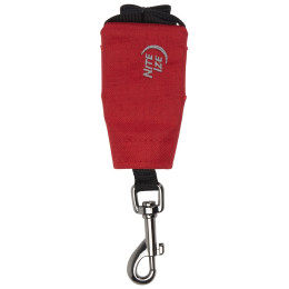 Correa para perro Nite Ize RadDog™ Retractable Pocket Leash rojo Red