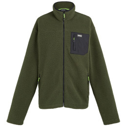 Sudadera funcional de hombre Regatta Frankie Borg Fleece khaki/negro Dark Khaki