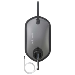 Botella con filtro LifeStraw Peak Gravity Filter System 8L negro Dark Grey