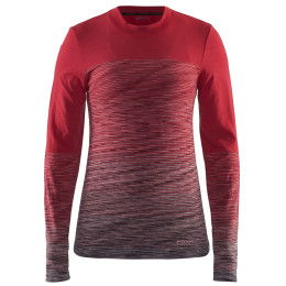 Camiseta funcional de mujer Craft Wool Comfort rojo