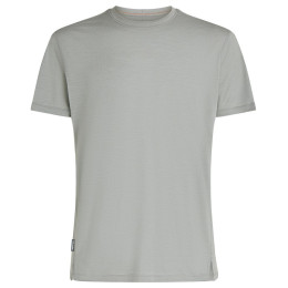 Camiseta funcional de hombre Icebreaker Men 150 MerinoFine Ace SS Tee gris claro Proto Grey